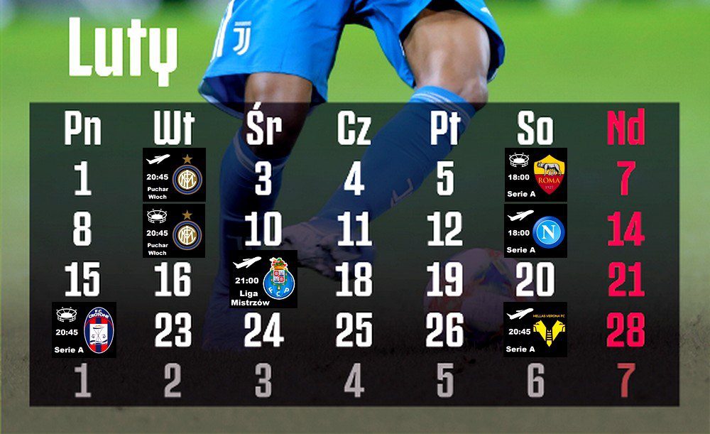 Terminarz Na Luty