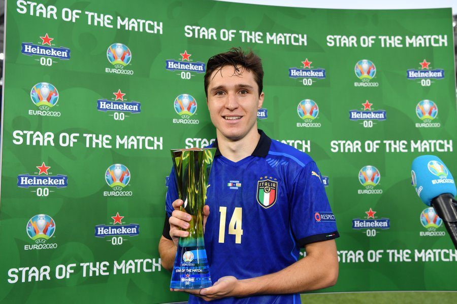 Chiesa Mvp Meczu Z Walia