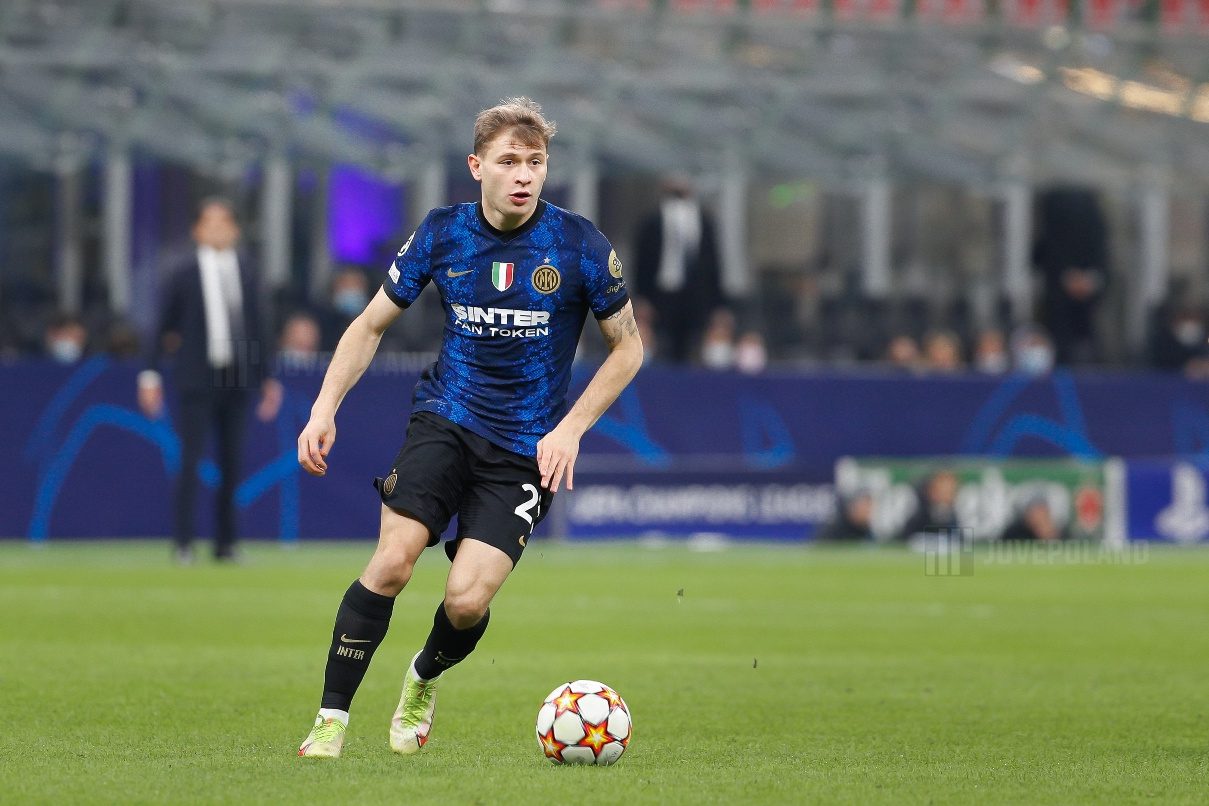 Italy Milan Nov 24 2021 Nicolo Barella Inter Midfielder