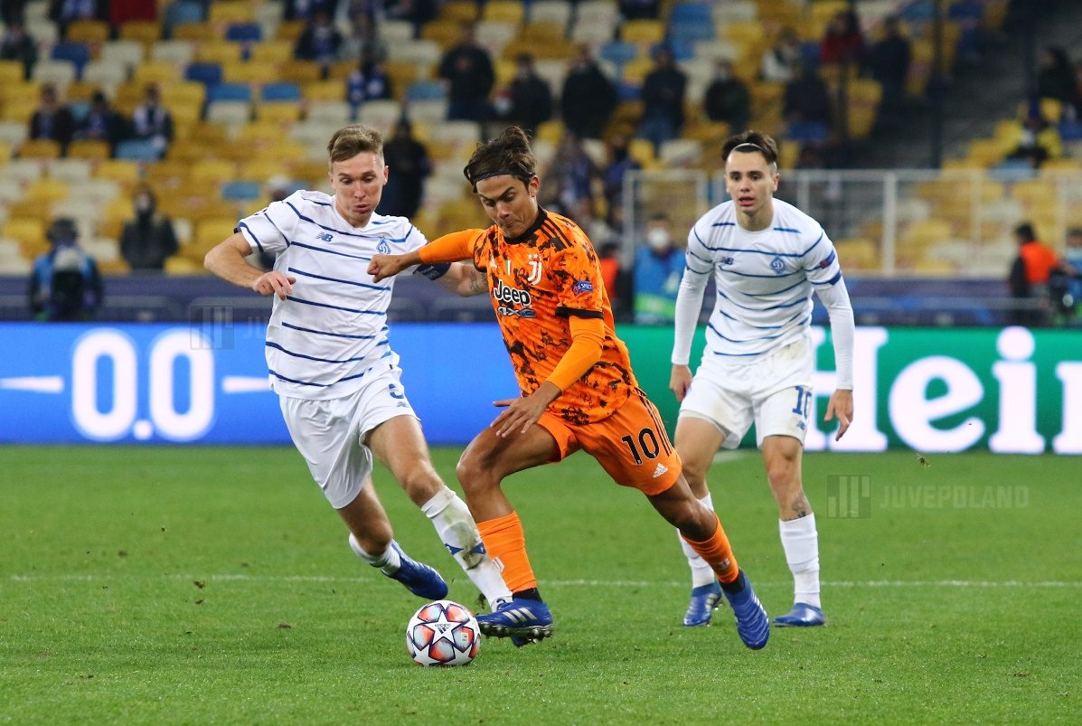 Kyiv Ukraine October 20 2020 Paulo Dybala Of Juventus In O