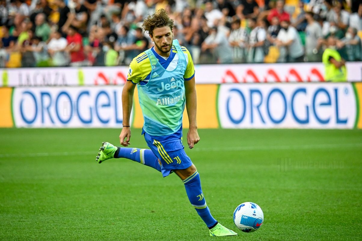 Udine Italy August 22 2021 Manuel Locatelli Juventus Portr