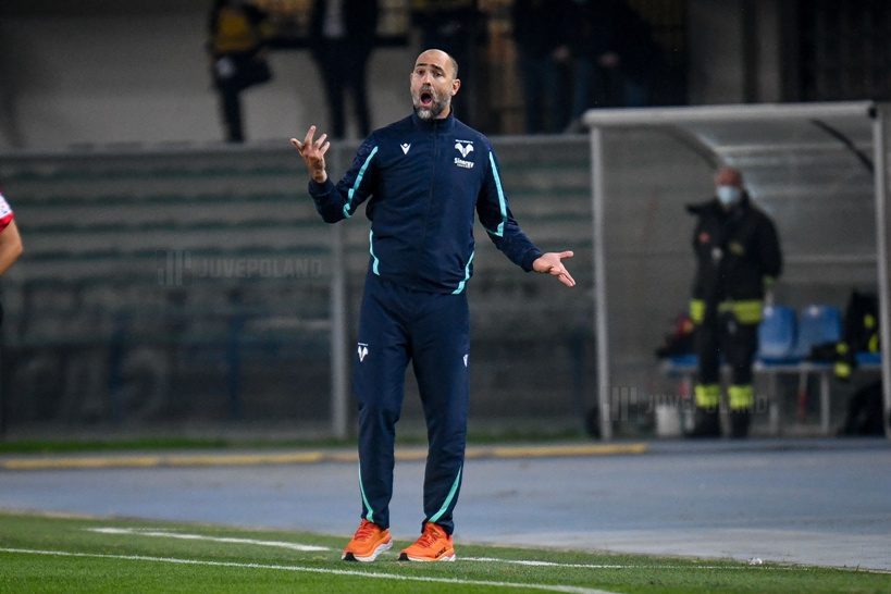 Verona Italy October 30 2021 Igor Tudor Head Coach Verona