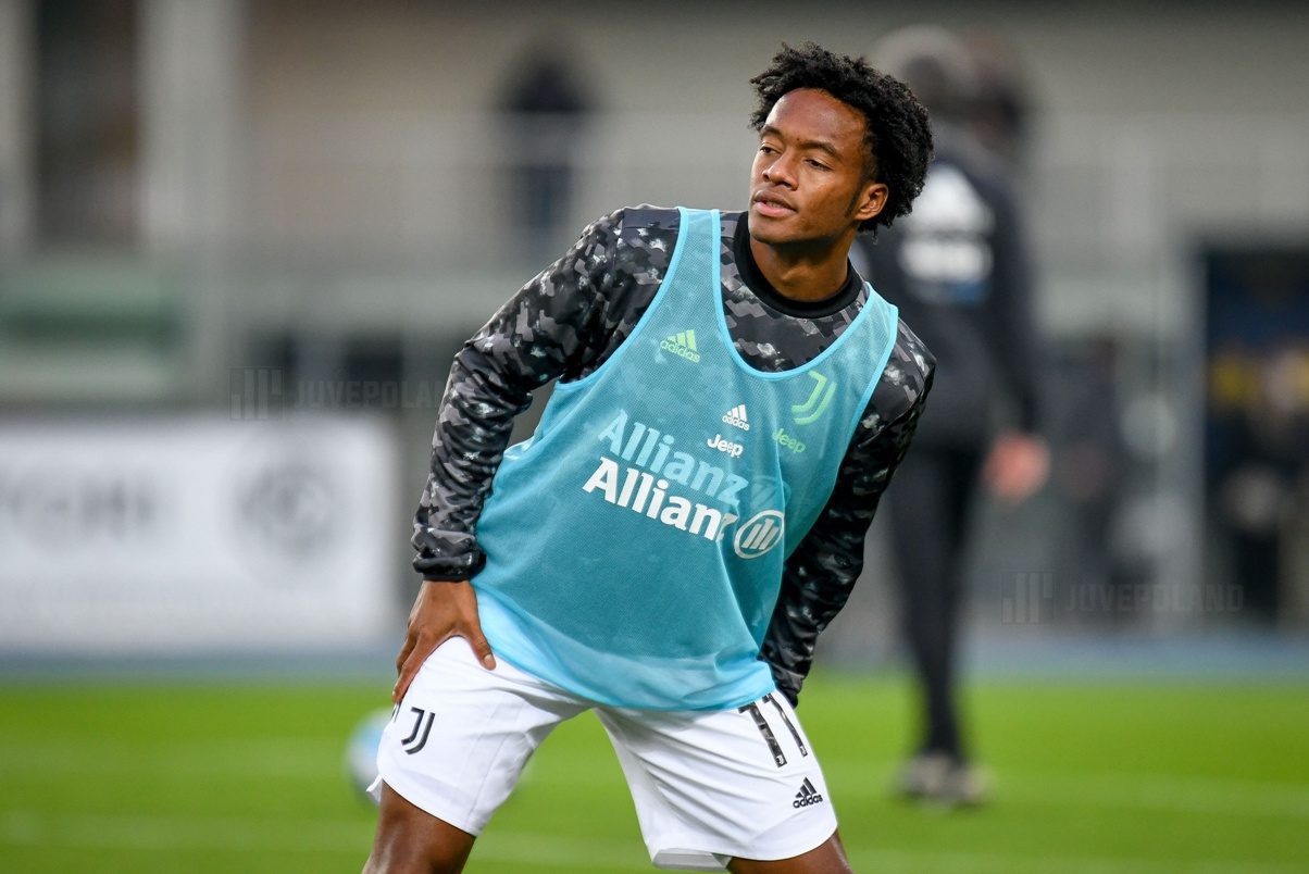 Verona Italy October 30 2021 Juan Cuadrado Juventus Portra