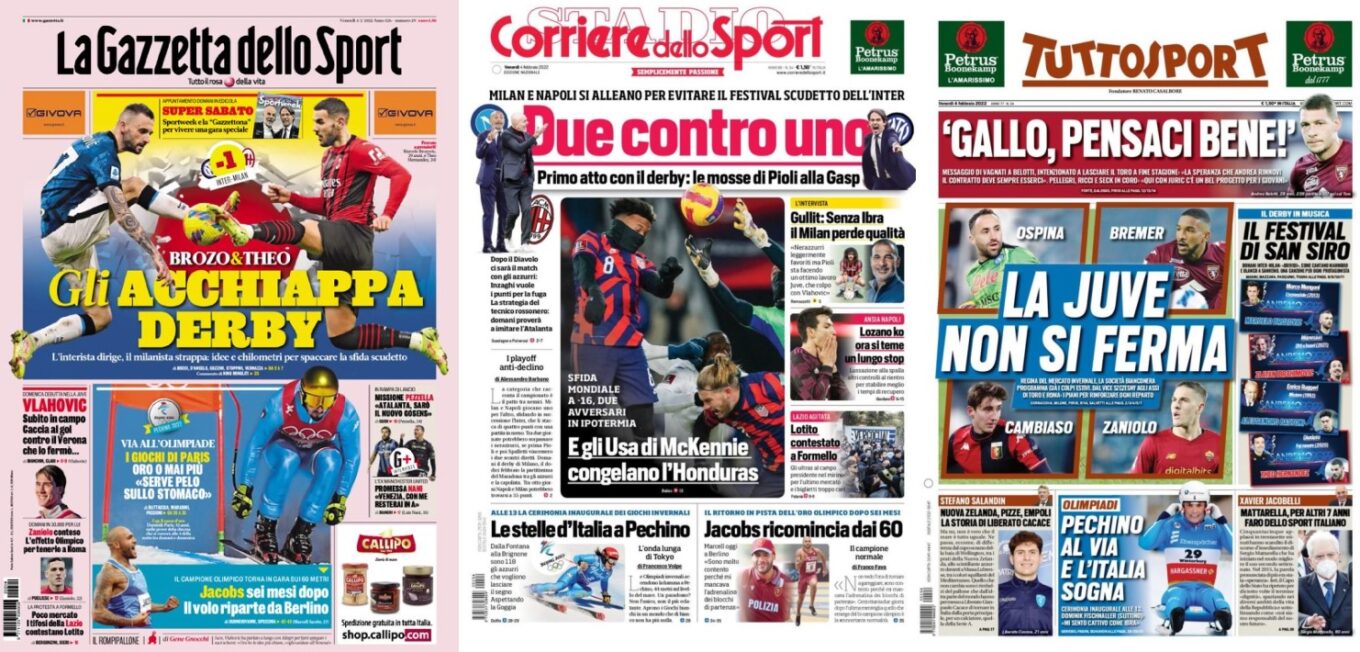 Przeglad Wloskiej Prasy Sportowej 4022022