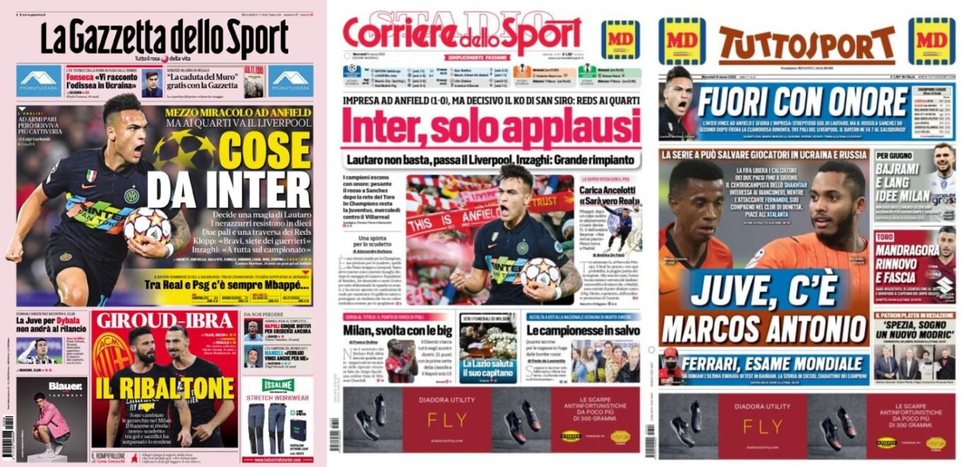 Przeglad Wloskiej Prasy Sportowej 9032022