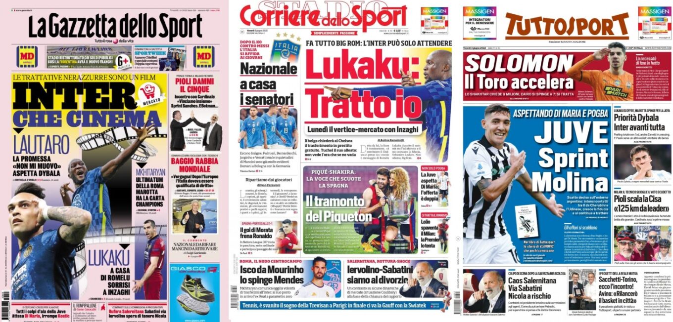 Przeglad Wloskiej Prasy Sportowej 3062022