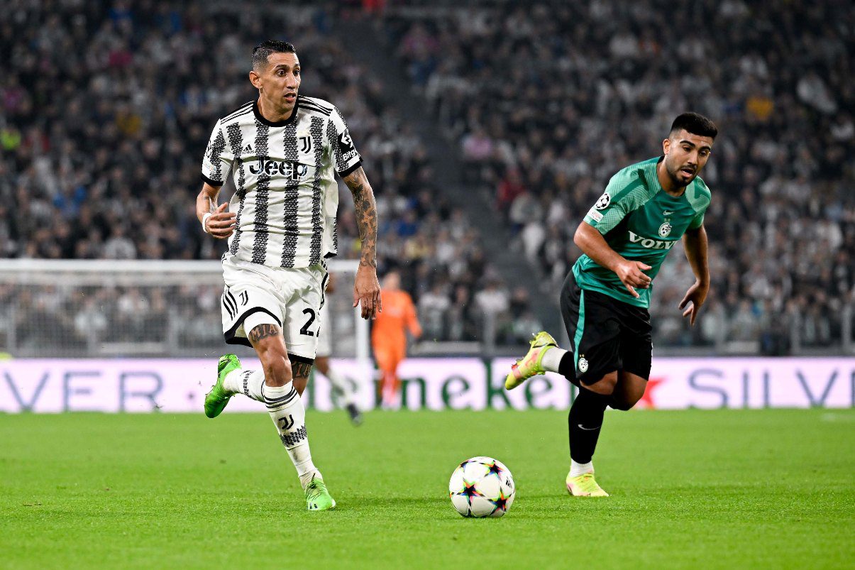 Angel Di Maria Juventus Maccabi Juventus Twitter