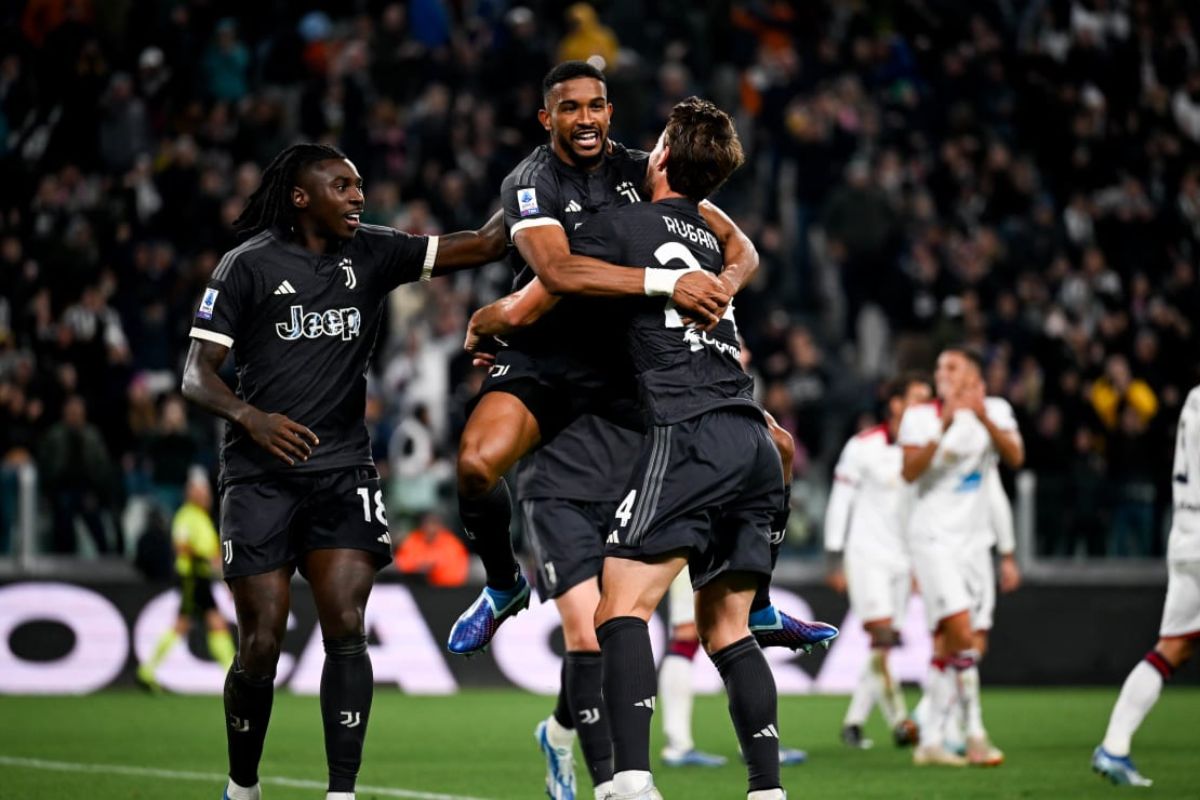 Gleison Bremer Moise Kean Daniele Rugani Juventus Cagliari Juventus Twitter